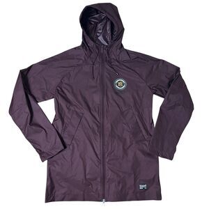 Nike FC Rain Jacket Mens M Burgundy Red Storm Fit Hooded Football DQ5202-652 New